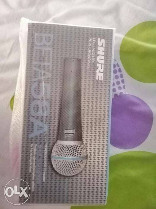 Shure beta 58A microphone 1