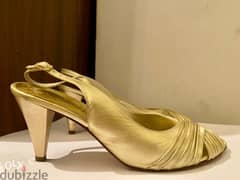 Venise Verte Gold sandals 0