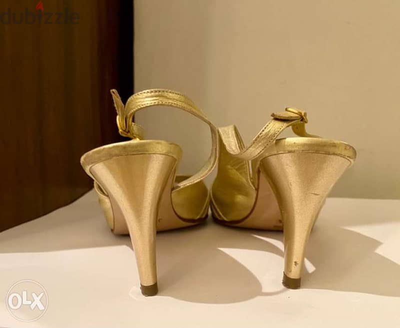 Venise Verte Gold sandals 2