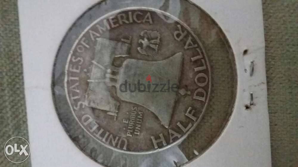USA Half Dollar Silver for president Franklin year 1962 1