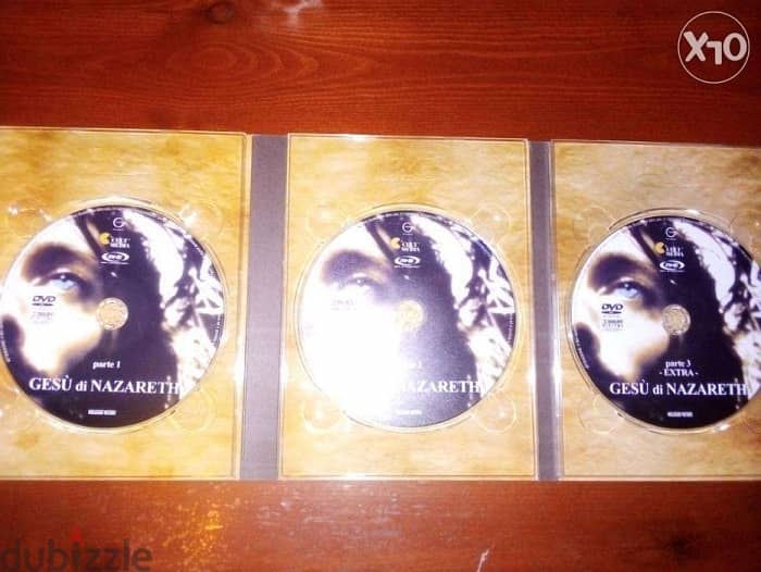 Jesus of Nazareth integrale 3 original dvds 2