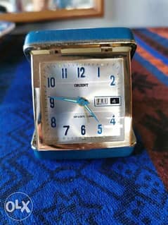 Orient - Japan Vintage travel alarm clock 0