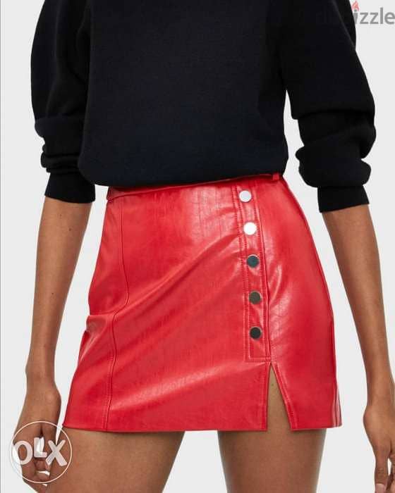 Bershka Red skirt 0