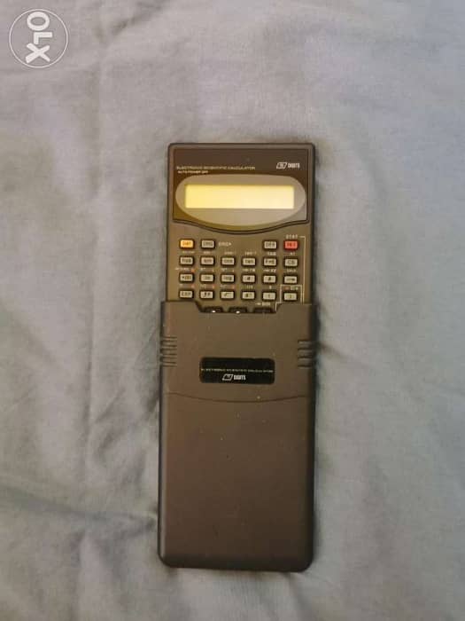 Electronic scientific calculator 1