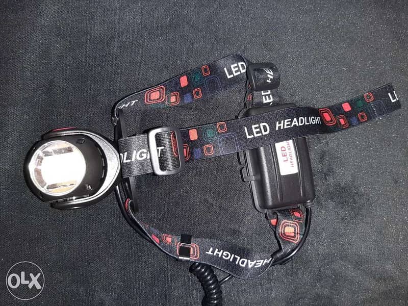 Rechargeable headlamp for biking 1