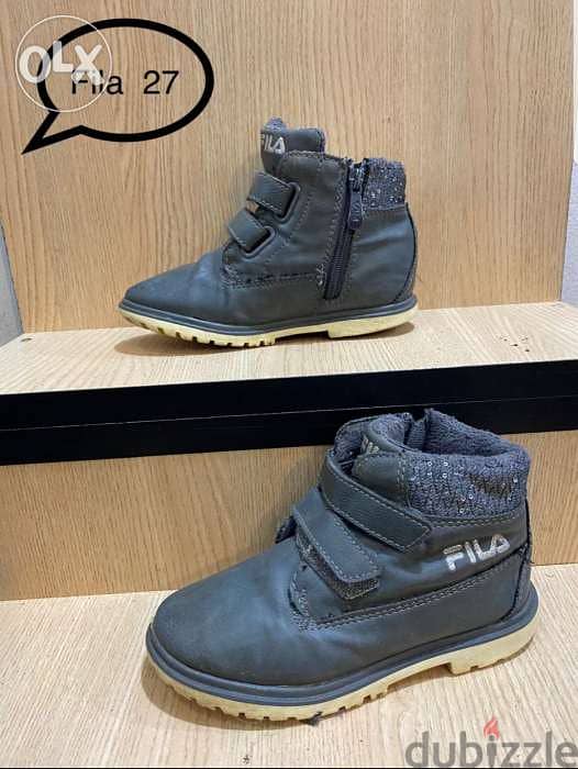 Fila shoes size 27 0