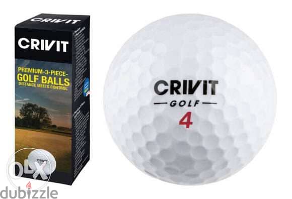 Crivit-Golf Balls with Distance Meet Control/ 3 piece 2