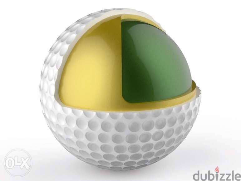 Crivit-Golf Balls with Distance Meet Control/ 3 piece 4