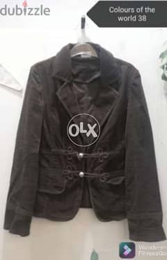 Brown jacket size 38 0