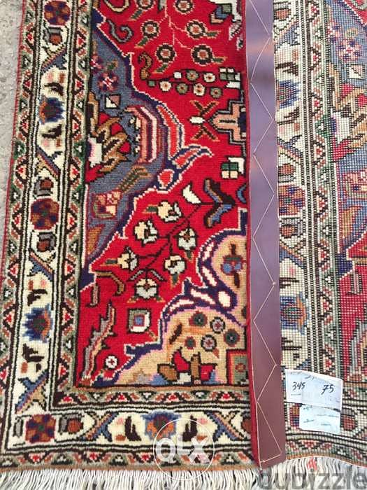 سجاد عجمي . شغل يدوي345/75. tapis. persian carpet. Hand made 6