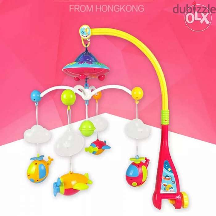 Baby Toys For Newborn Crib Bed Bell With Light & Music 1