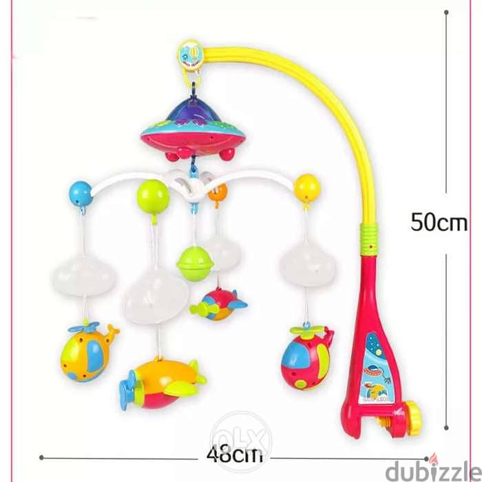 Baby Toys For Newborn Crib Bed Bell With Light & Music 4