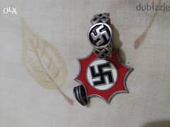 German Nazi Hitler Pendant and Ring era of third Reich