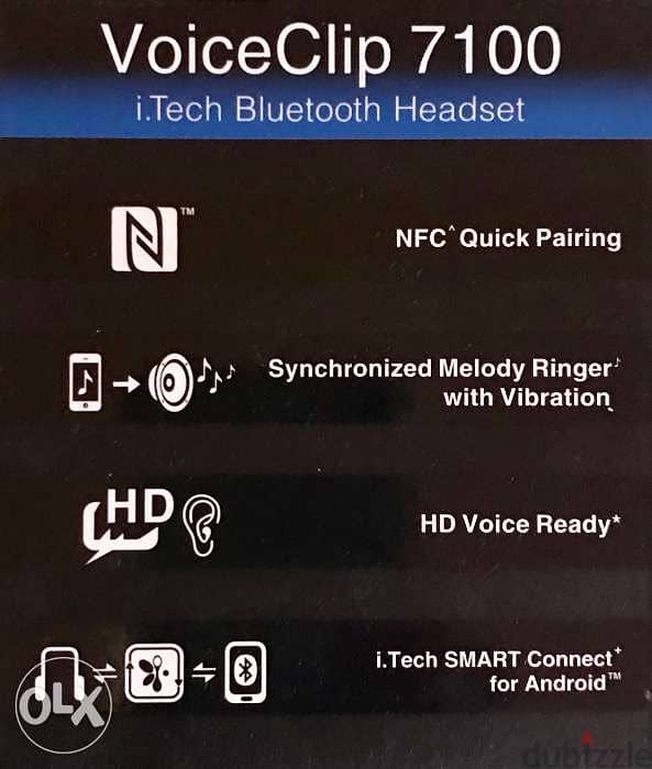 Tech Voice Clip 7100 Bluetooth 1