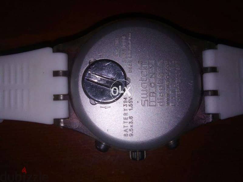 Swatch irony diaphane watch with original box 1