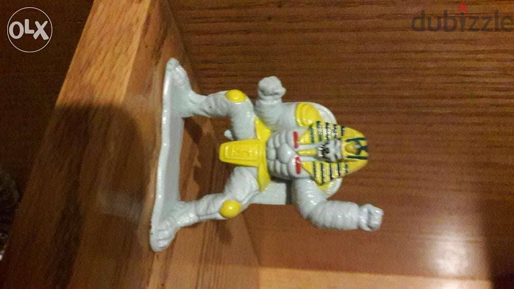 Power Rangers Goldar and king Sphinx small figures 1993 2