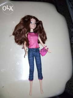 MY SCENE CHELSEA Mattel2003 vintage top doll bending knees +bag=20$ 0