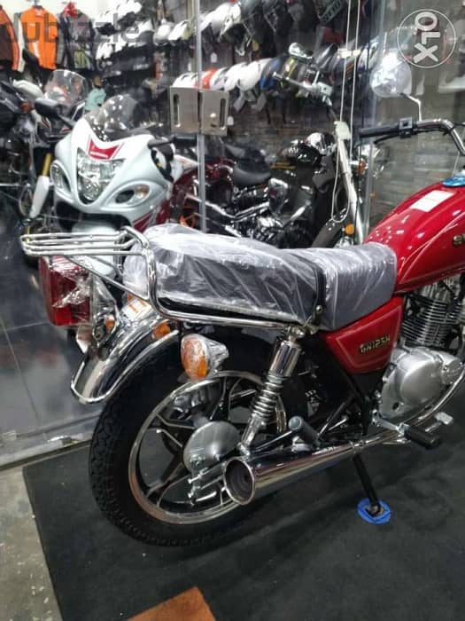 suzuki gn 125cc model 2022 dealer warranty 0klm 5