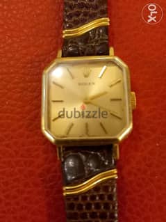Rolex for lady gold 18 k