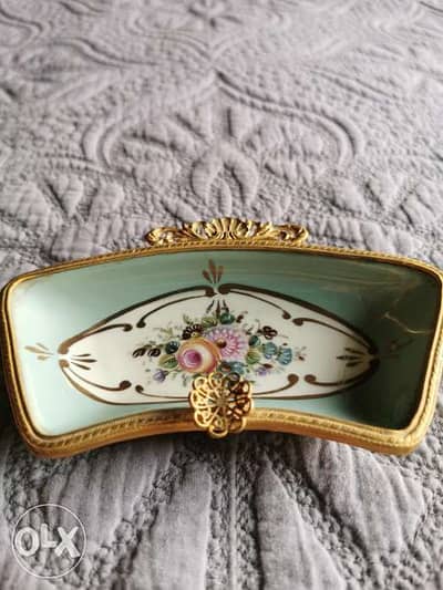 T Limoge vintage French Ashtray