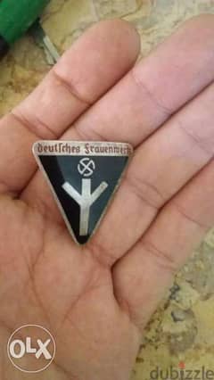 World War 2 Nazi German Hitler Honor Working Socialist Nazi Women Pin 0