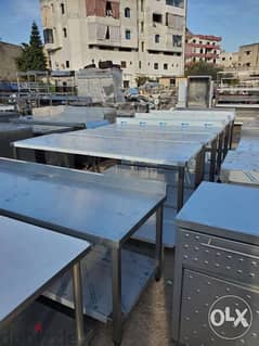 Stainless Steel sink and tables 304,3016 heavyduty
