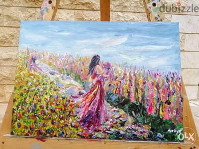 50x70cm impressionist painting