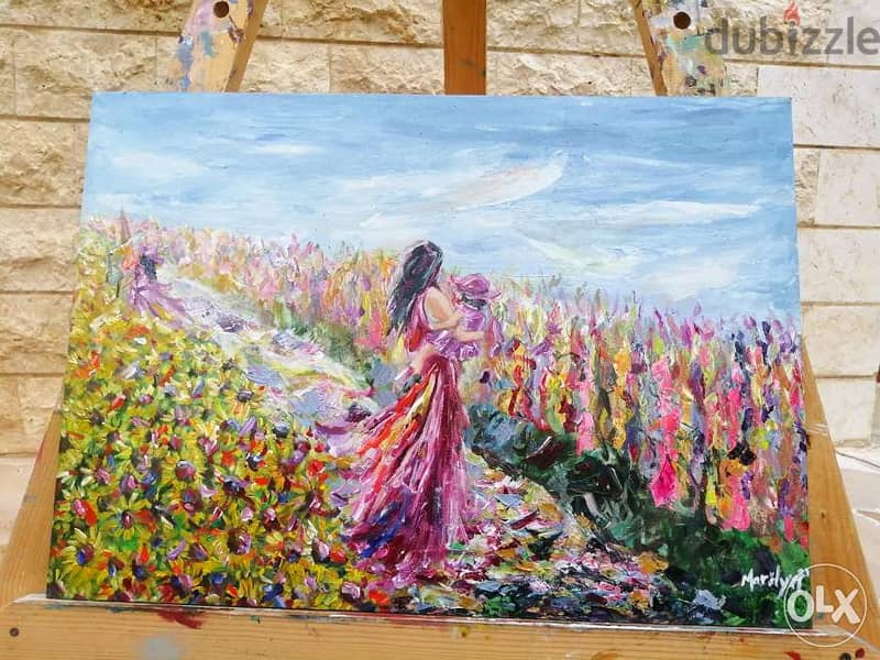 50x70cm impressionist painting 0