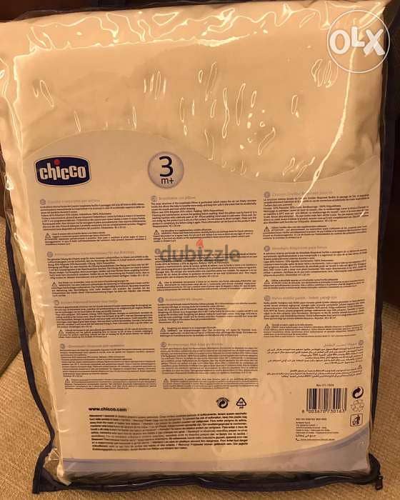 chicco baby pillow 3 months + brand new 2