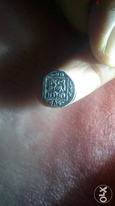 Islamic Fatimi Silver Coin of for El Mostansir bil lah year 1036 AD 1