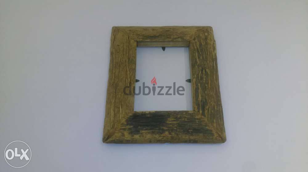 كادر صورة خشب طبيعي real wood photo frame) 4