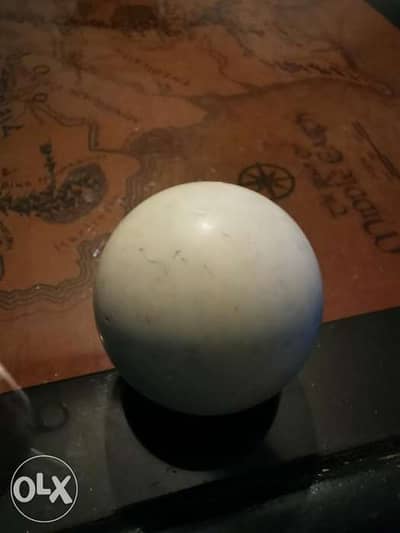 Billiard vintage cue ball