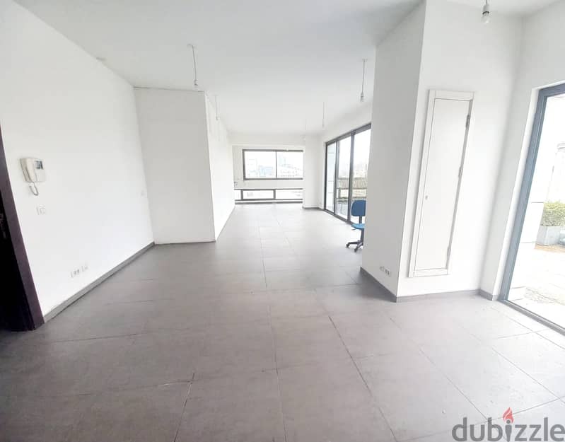 AH22-763 Office for rent in Ras Beirut,110 m2+100m2 terrace,$1500 cash 0