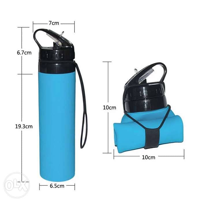 عبوة ماء من السيليكون، قنينة ماء، water bottle silicone 0