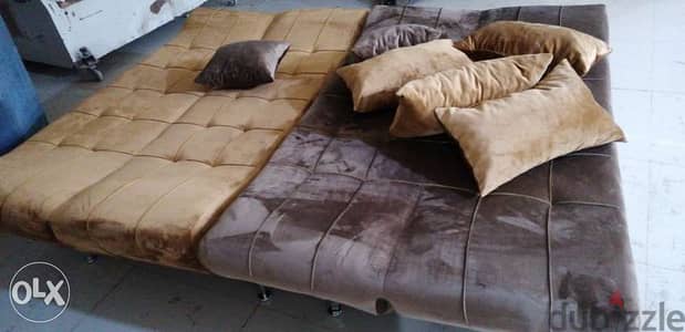 sofa bed متوفره بعده الوان