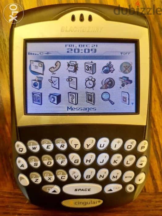 Vintage Old Blackberry cingular 0
