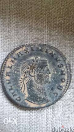 Roman Ancient Coin for Emperor Diocletian year 284