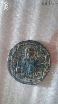 Jesus Christ Bronze Coin Byzantine fom year 969 AD 0