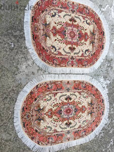 سجاد عجمي. تبريز حرير. Persian Carpet. Tapis. Hand made 9