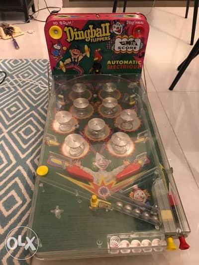 pinball - flipper Tin 1970’s france jouets