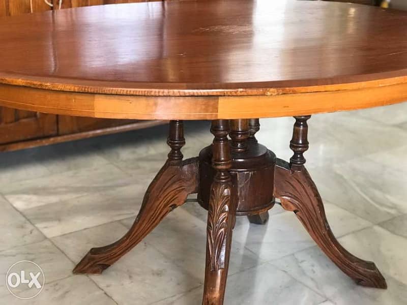 Antique Oval Table - 100cm x 60cm 1