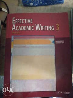 Effective Academic writing 3 for 90000 0