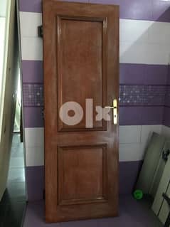 Door with handle 195x75
