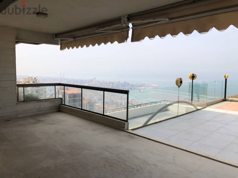 400 Sqm + 70 Sqm Terrace | Apartment Sahel Alma| Panoramic sea view 2