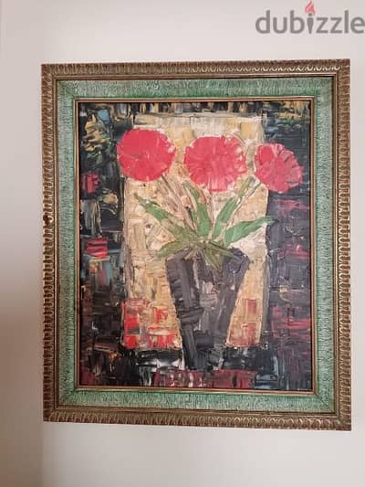 Michel El Mir 1960 oil painting for sale