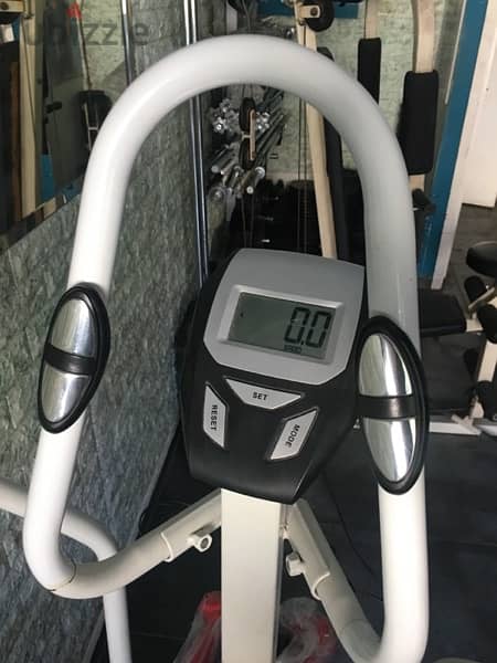 byke and elliptical with twister and dumbells like new 2