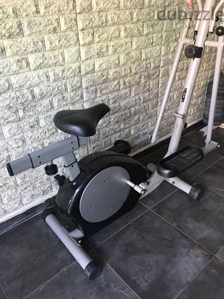 big elliptical and Byke heavy duty like new 70/443573 whatsapp RODGE 1