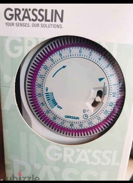 NEW GRASSLIN electrical timer made in Germany high accuracy BRAND NEW 1