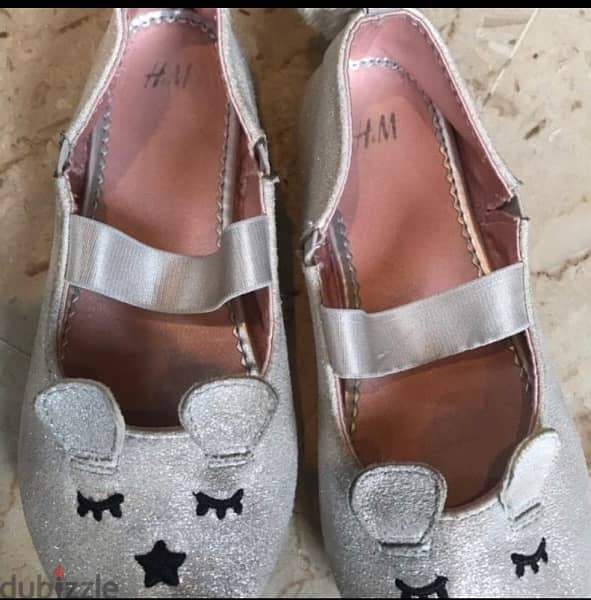 EXCELLENT H&M girl shoes funky mouse design size 30 0