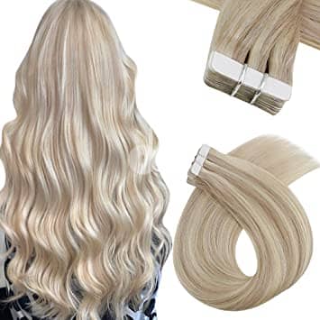 tape Hair extensions اكستنشن وتوصيلات شعر طبيعي لبناني 4